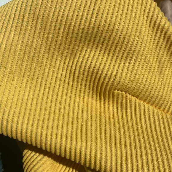 NWOT THE TINY BIG SISTER / tinycottons yellow bikini top size 36/4/ small - Picture 4 of 4